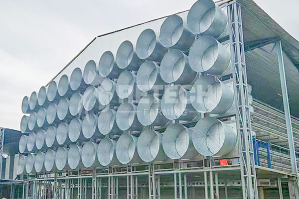 Chicken house cooling control systems