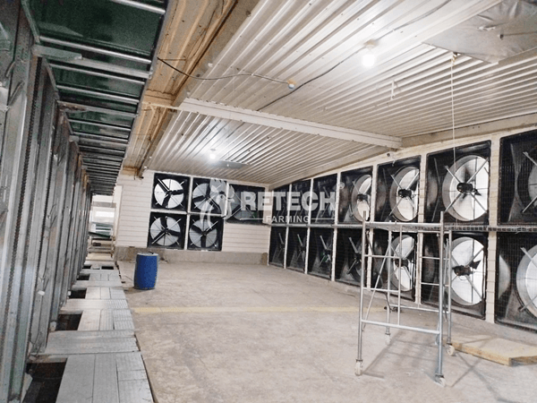 Broiler house Environmental control