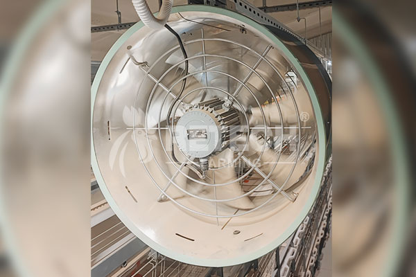 broiler house tunnel ventilation system