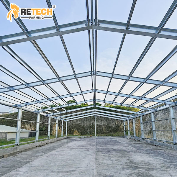 Steel structure broiler farm