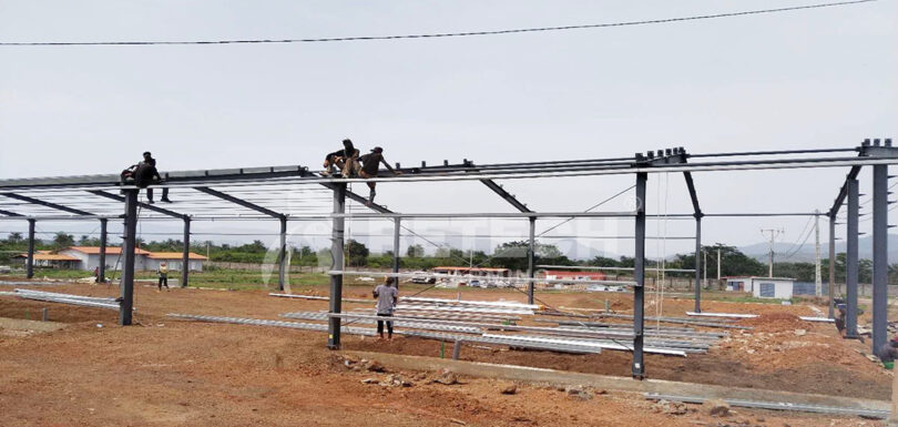 Retech Farming Steel structure chicken coop solution