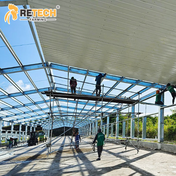 steel structure chicken farm solutions